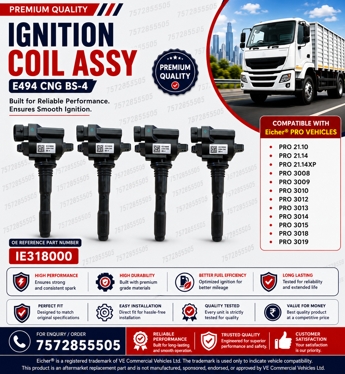 IGNITION COIL ASSY | OE Ref. IE318000